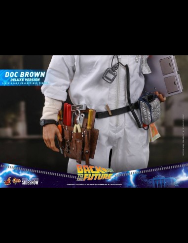 HOT TOYS EXCLUSIVE - Back to the Future: Deluxe Doc Brown 1:6 Scale Figure