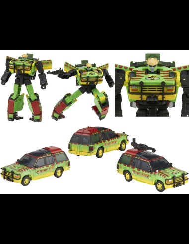 HASBRO - Transformers Jurassic Park Tyrannocon Rex & Autobot JP93