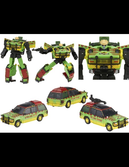 HASBRO - Transformers Jurassic Park Tyrannocon Rex & Autobot JP93