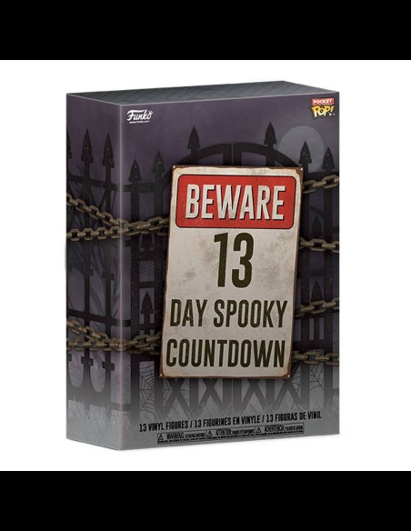 FUNKO - 13 Day Spooky Countdown Pocket POP! Calendario dell'Avvento di Halloween