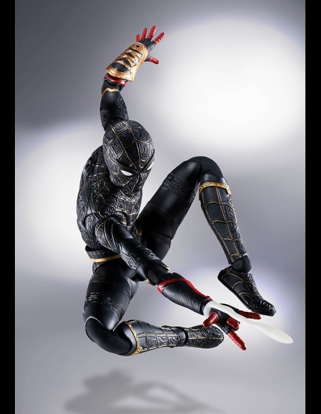BANDAI - Spiderman No Way Home Black/Gold SH Figuarts