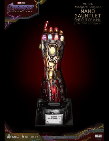 BEAST KINGDOM - Avengers: Endgame Nano Gauntlet Master Craft Statua