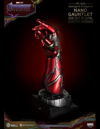 BEAST KINGDOM - Avengers: Endgame Nano Gauntlet Master Craft Statua
