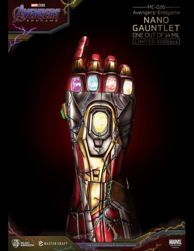 BEAST KINGDOM - Avengers: Endgame Nano Gauntlet Master Craft Statua