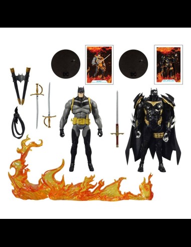 McFARLANE - DC Multiverse Action Figure Collector Multipack Batman vs Azrael Batman Armor 18 cm