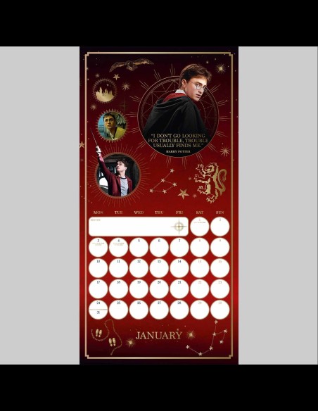 Harry Potter 2022 Gift Box Set Calendario+Agenda+Penna