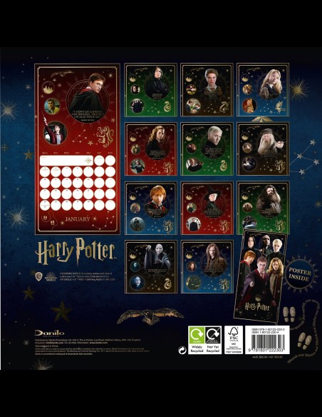 Harry Potter 2022 Gift Box Set Calendario+Agenda+Penna