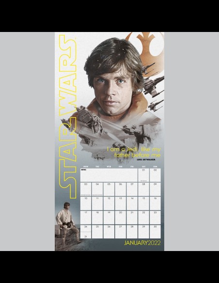 Star Wars 2022 Gift Box Set Calendario+Agenda+Penna