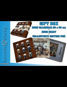 The Mandalorian 2022 Gift Box Set Calendario+Agenda+Penna