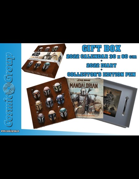 The Mandalorian 2022 Gift Box Set Calendario+Agenda+Penna