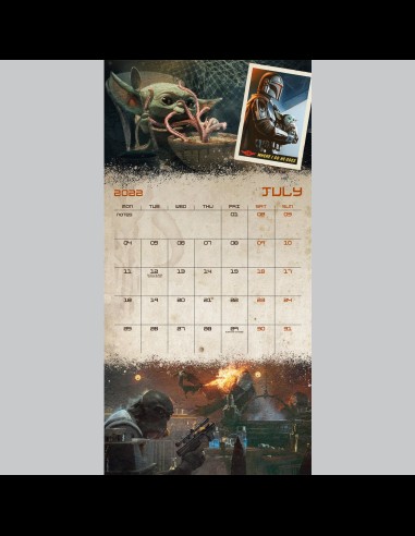 The Mandalorian 2022 Gift Box Set Calendario+Agenda+Penna