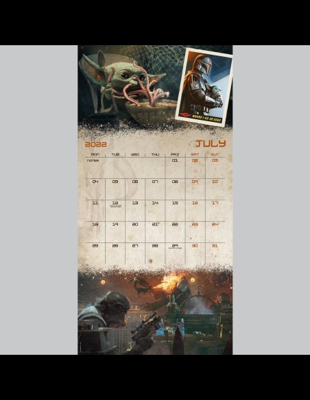 The Mandalorian 2022 Gift Box Set Calendario+Agenda+Penna