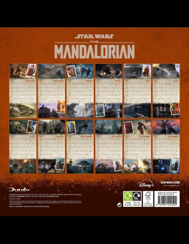 The Mandalorian 2022 Gift Box Set Calendario+Agenda+Penna