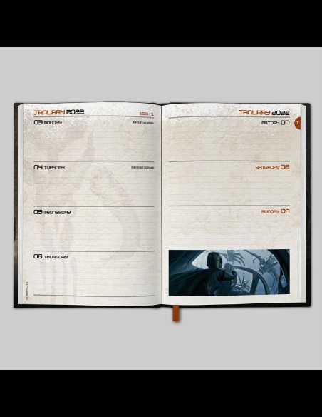The Mandalorian 2022 Gift Box Set Calendario+Agenda+Penna