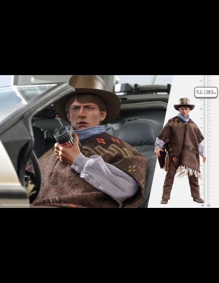 HOT TOYS - Back to the Future 3: Marty McFly 1:6 Scale Figure