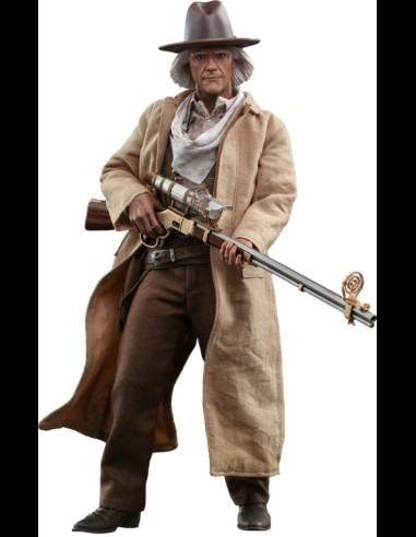 HOT TOYS - Back to the Future 3: Doc Brown 1:6 Scale Figure