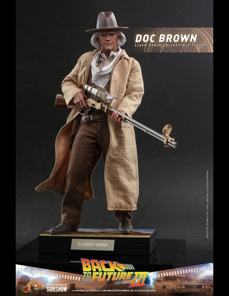 HOT TOYS - Back to the Future 3: Doc Brown 1:6 Scale Figure
