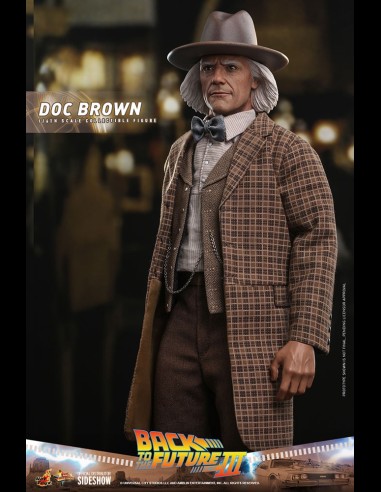 HOT TOYS - Back to the Future 3: Doc Brown 1:6 Scale Figure