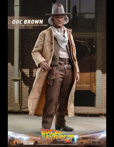 HOT TOYS - Back to the Future 3: Doc Brown 1:6 Scale Figure