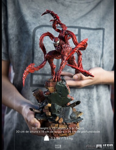 IRON STUDIOS - Venom 2 Carnage 1/10 Art Statua