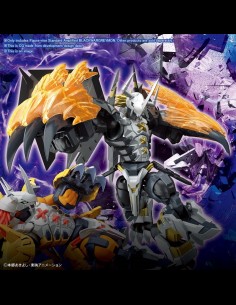 BANDAI - Digimon Blackwargreymond Amplified Figure Rise