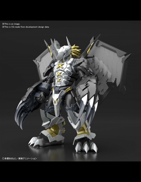 BANDAI - Digimon Blackwargreymond Amplified Figure Rise