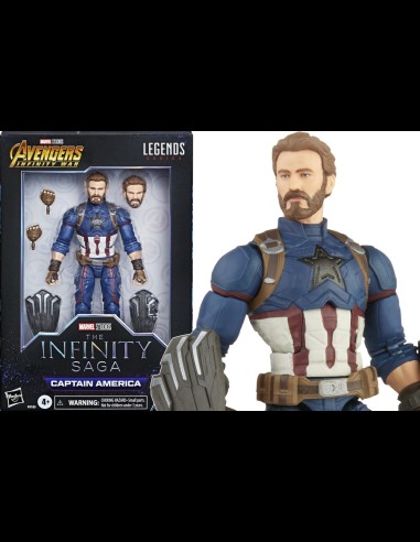 HASBRO - Captain America Infinity Saga Marvel Legends