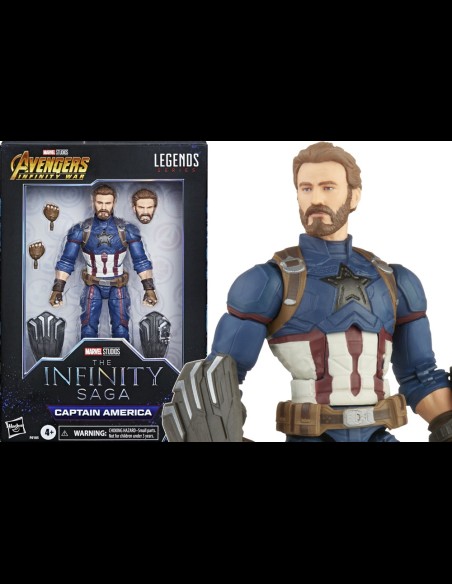 HASBRO - Captain America Infinity Saga Marvel Legends