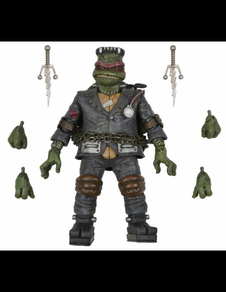 NECA - Universal Monsters x TMNT Raphael Frankenstein A.Figure