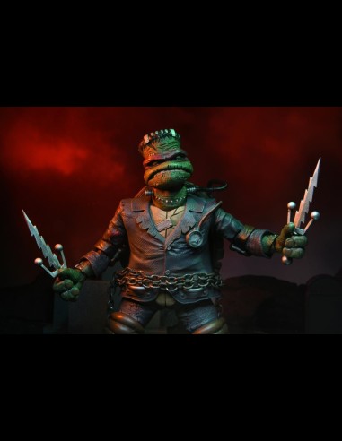 NECA - Universal Monsters x TMNT Raphael Frankenstein A.Figure