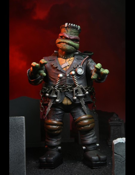NECA - Universal Monsters x TMNT Raphael Frankenstein A.Figure