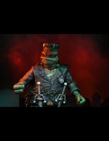 NECA - Universal Monsters x TMNT Raphael Frankenstein A.Figure
