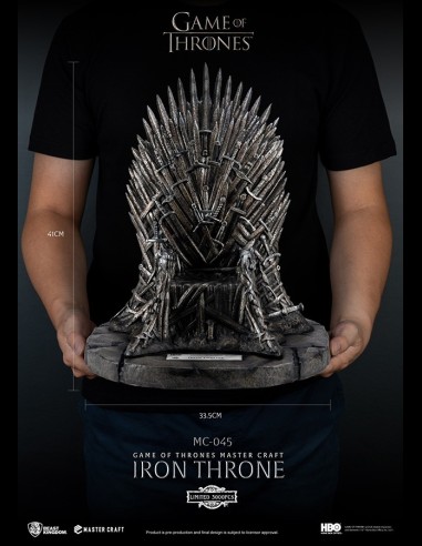 BEAST KINGDOM - Game of Thrones Iron Throne Mastercraft Statua