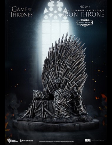 BEAST KINGDOM - Game of Thrones Iron Throne Mastercraft Statua