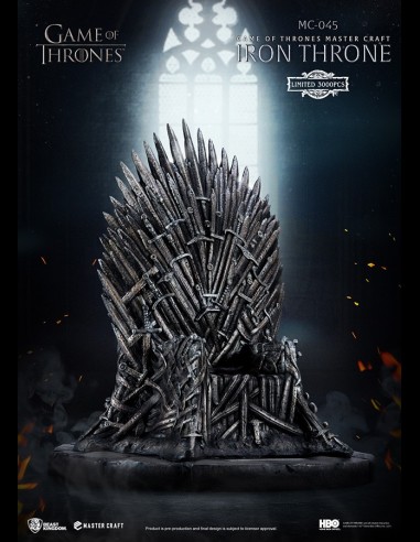 BEAST KINGDOM - Game of Thrones Iron Throne Mastercraft Statua