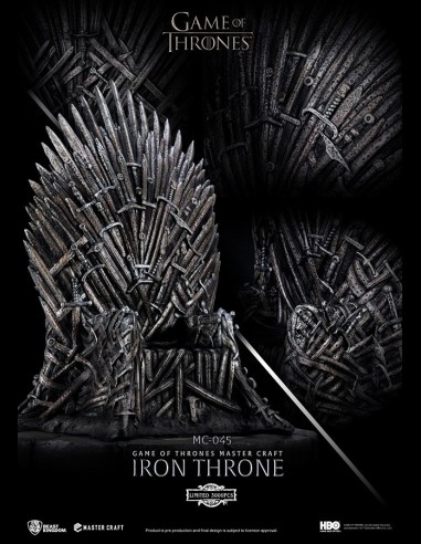 BEAST KINGDOM - Game of Thrones Iron Throne Mastercraft Statua