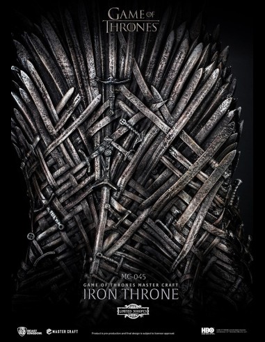 BEAST KINGDOM - Game of Thrones Iron Throne Mastercraft Statua