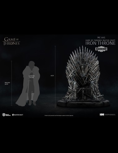 BEAST KINGDOM - Game of Thrones Iron Throne Mastercraft Statua