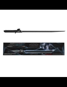 HASBRO - Star Wars The Mandalorian Black Series Replica 1/1 Force FX Elite Lightsaber Mandalorian Darksaber