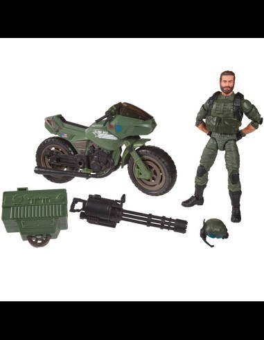 HASBRO - G.I. Joe Classified Series Cobra Island Action Figure 2021 Alvin Breaker Kibbey with Ram Cycle 15 cm