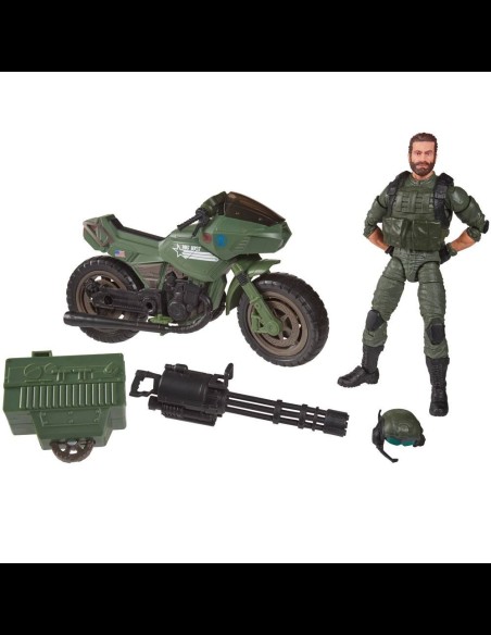 HASBRO - G.I. Joe Classified Series Cobra Island Action Figure 2021 Alvin Breaker Kibbey with Ram Cycle 15 cm