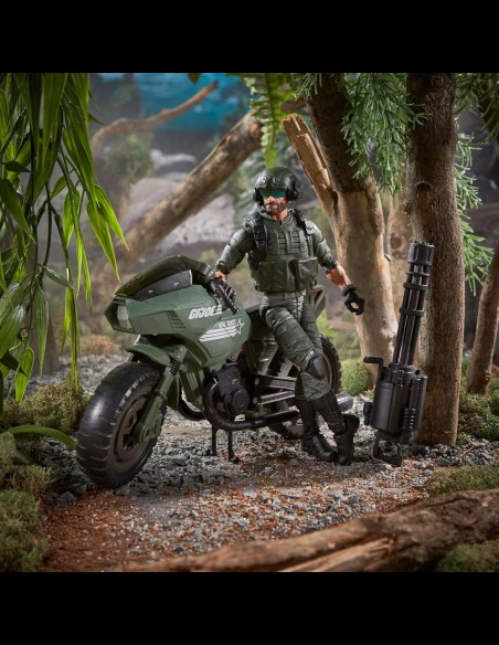 HASBRO - G.I. Joe Classified Series Cobra Island Action Figure 2021 Alvin Breaker Kibbey with Ram Cycle 15 cm