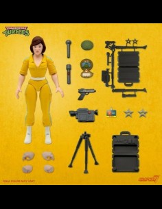 SUPER 7 - Teenage Mutant Ninja Turtles Ultimates Action Figure April O'Neil 18 cm