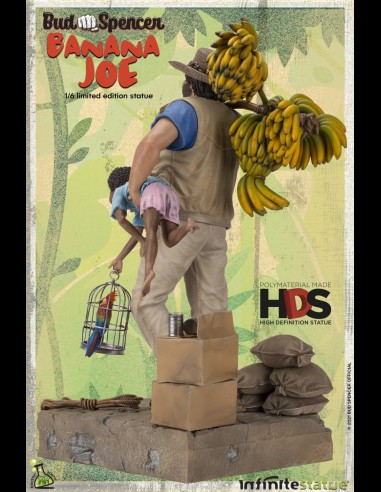 INFINITE STATUE - Bud Spencer as Banana Joe Old & Rare 1/6 Resin Statue 