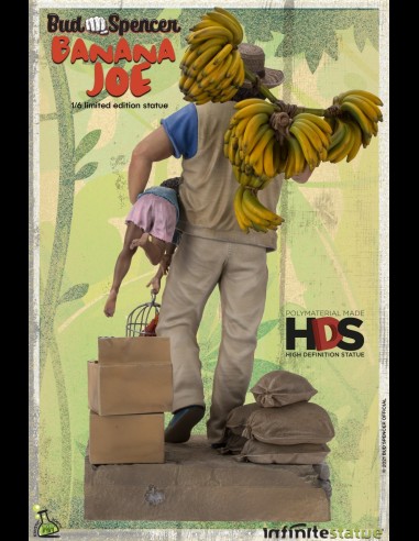 INFINITE STATUE - Bud Spencer as Banana Joe Old & Rare 1/6 Resin Statue 