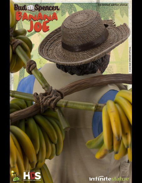 INFINITE STATUE - Bud Spencer as Banana Joe Old & Rare 1/6 Resin Statue 