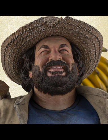 INFINITE STATUE - Bud Spencer as Banana Joe Old & Rare 1/6 Resin Statue 