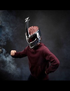 HASBRO - Mighty Morphin Power Rangers Lightning Collection Electronic Voice Changer Helmet Lord Zedd 2