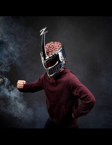 HASBRO - Mighty Morphin Power Rangers Lightning Collection Electronic Voice Changer Helmet Lord Zedd