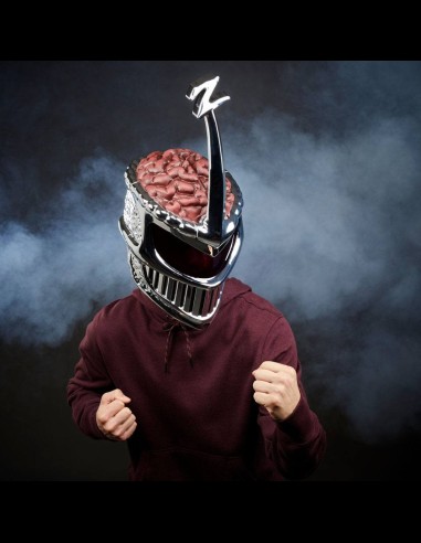 HASBRO - Mighty Morphin Power Rangers Lightning Collection Electronic Voice Changer Helmet Lord Zedd